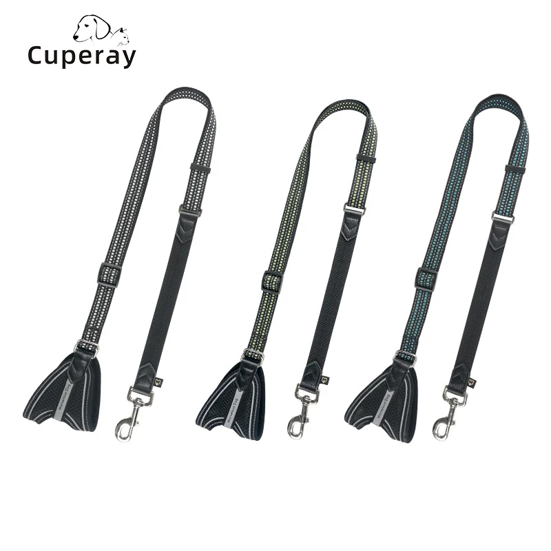 Adjustable Dog Leash Medium & Large Small Dog Padded Comfort Handles for Safety Control Training - Nylon Sleeve Grip Pet Leashes
Adjustable Dog Leash Medium & Large Small Dog Padded Comfort Handles for Safety Control Training - Nylon Sleeve Grip Pet Leashes