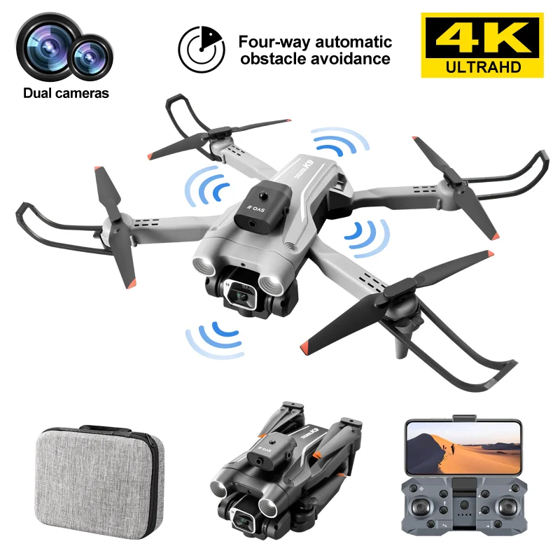 

K9 PRO Drone 4K ESC HD Dual Camera Professional Optical Flow Positioning Obstacle Avoidance Helicopter Foldable RC Quadcopter