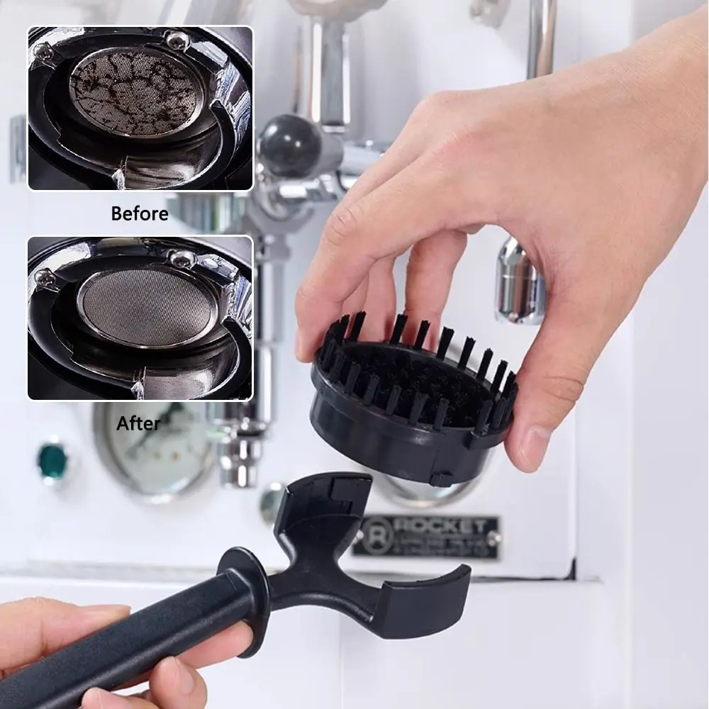 Отсоединяемая щетка для приготовления парового кофе, 51 мм, 54 мм, 58 мм
Отсоединяемая щетка для приготовления парового кофе, 51 мм, 54 мм, 58 мм