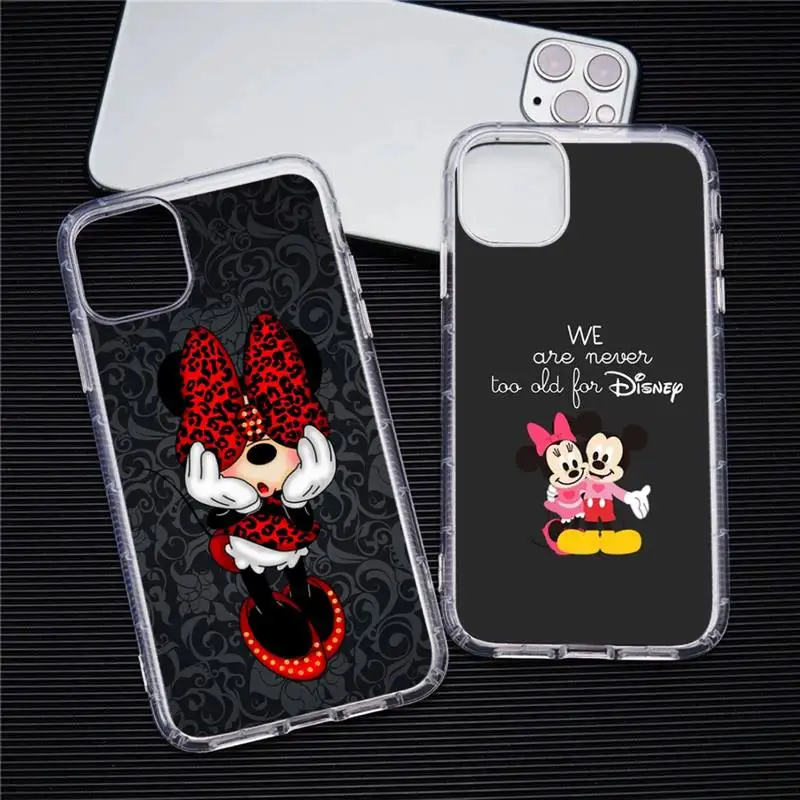 Cute Cartoon Mickey Mouse Phone Case Transparent For iphone 13 12 11 Pro Max Mini XS Max 8 7 Plus X SE 2020 XR cover 
Cute Cartoon Mickey Mouse Phone Case Transparent For iphone 13 12 11 Pro Max Mini XS Max 8 7 Plus X SE 2020 XR cover