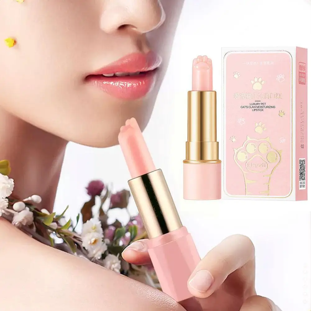 Pink Cat Paw Discoloration Lipstick Lip Balm Lip Color Lipstick Makeup Women Cute Nature Lasting Moisturizing Cosmetic Glos U5N7
Pink Cat Paw Discoloration Lipstick Lip Balm Lip Color Lipstick Makeup Women Cute Nature Lasting Moisturizing Cosmetic Glos U5N7