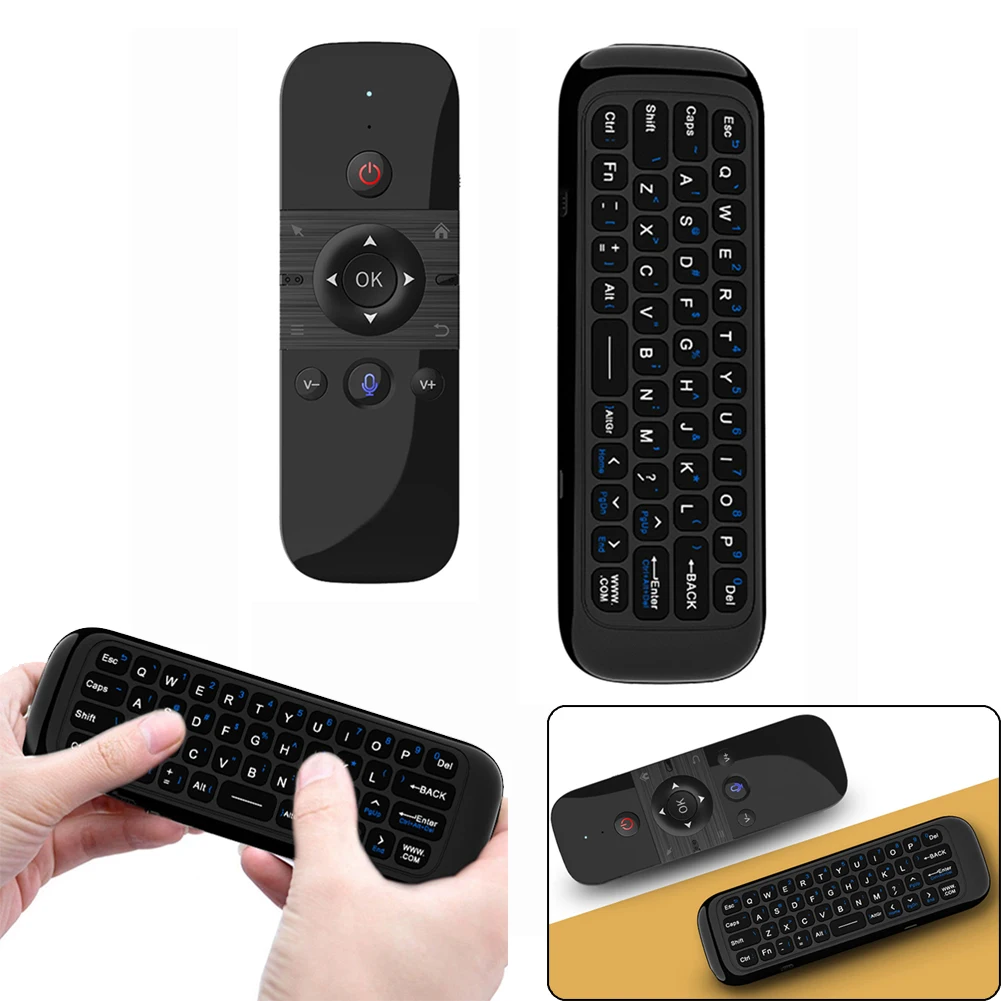 Пульт дистанционного управления Air Mouse, перезаряжаемая беспроводная клавиатура 2 в 1 с USB-приемником
Пульт дистанционного управления Air Mouse, перезаряжаемая беспроводная клавиатура 2 в 1 с USB-приемником