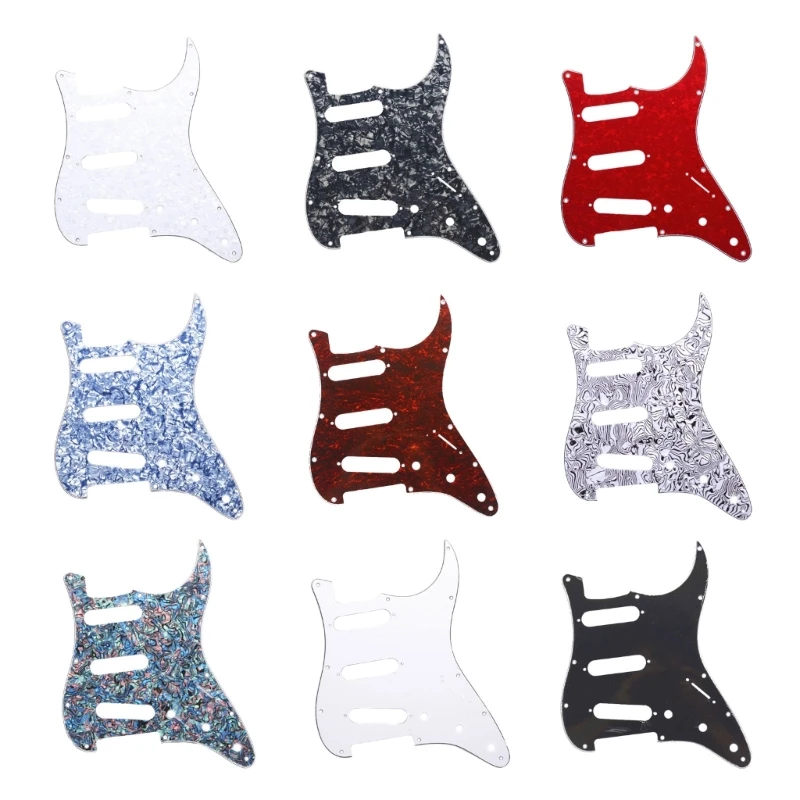 St-Sq Pick Guard Scratch Plate Vintage Electric Guitar Pickguard Scratch Plate Fit for USA Mexico-Stratocaster Guitar
St-Sq Pick Guard Scratch Plate Vintage Electric Guitar Pickguard Scratch Plate Fit for USA Mexico-Stratocaster Guitar