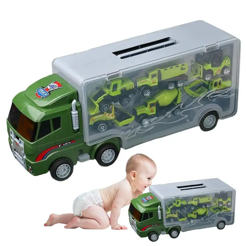 Construction Truck Toys Toddler Transport Vehicle Toy Construction Truck Toy Carrier Truck Cars For Toddlers Over 3 Years Old
Construction Truck Toys Toddler Transport Vehicle Toy Construction Truck Toy Carrier Truck Cars For Toddlers Over 3 Years Old