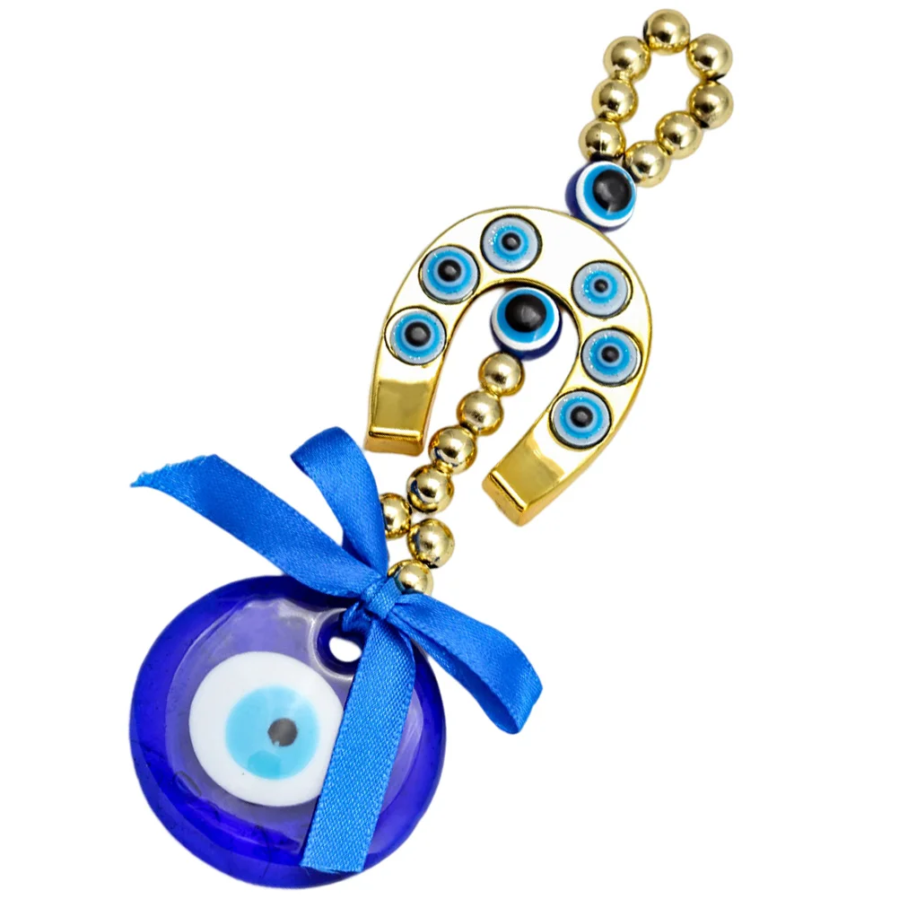 Turkish Blessing Adorn Car Hanging Decors Evil Eye Pendant Style Glass Blue Ornament Accessory
Turkish Blessing Adorn Car Hanging Decors Evil Eye Pendant Style Glass Blue Ornament Accessory