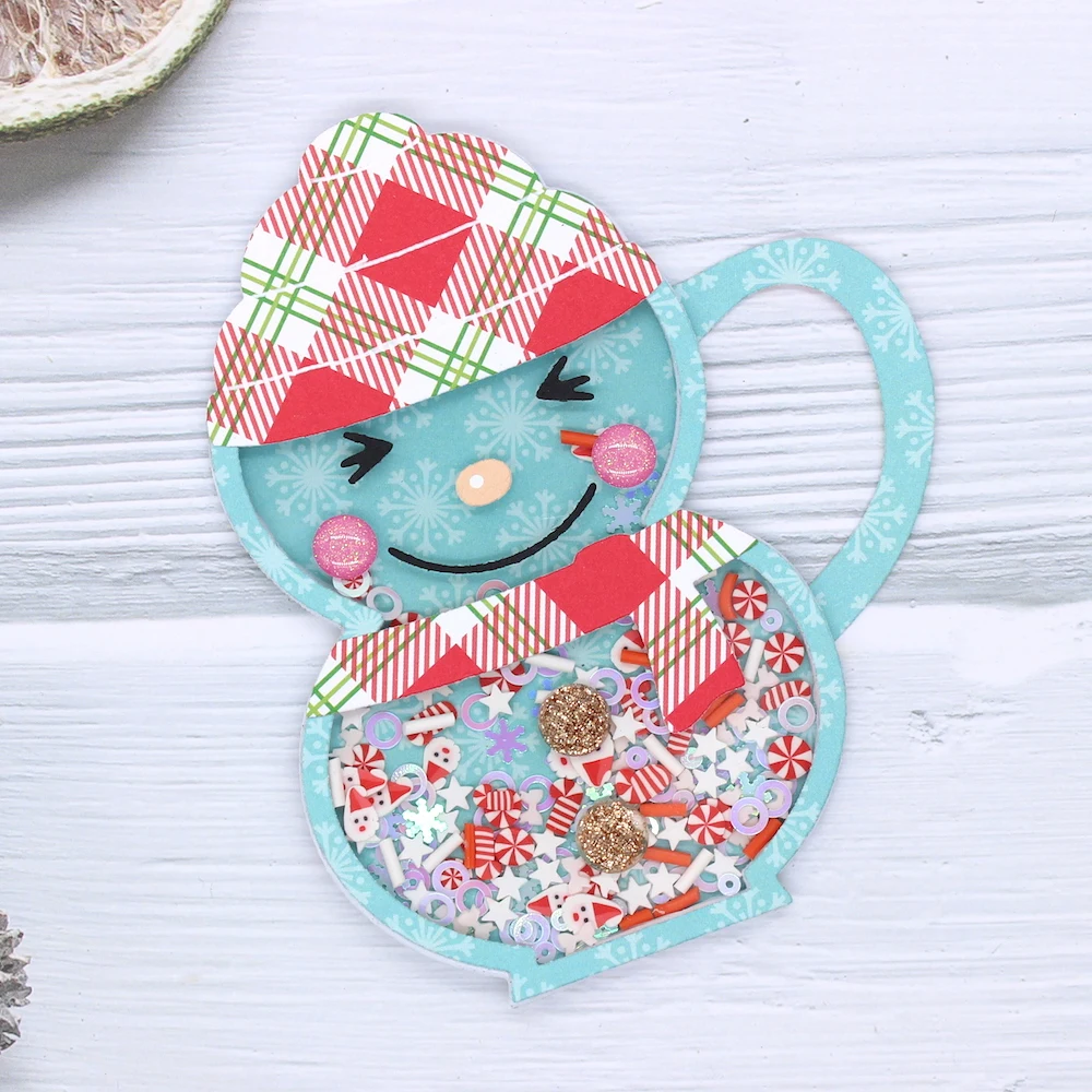 KSCRAFT Snowman Mug Shaker Metal Cutting Dies Stencils for DIY Scrapbooking Decorative Embossing DIY Paper Cards
KSCRAFT Snowman Mug Shaker Metal Cutting Dies Stencils for DIY Scrapbooking Decorative Embossing DIY Paper Cards