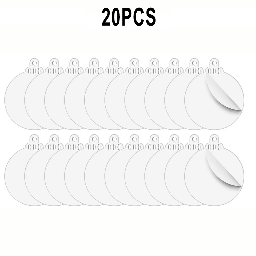 20PCS Acrylic Round Plate Christmas Baubles Acrylic Transparent Round Pendant 90*75*2mm Christmas Tree DIY Decoration
20PCS Acrylic Round Plate Christmas Baubles Acrylic Transparent Round Pendant 90*75*2mm Christmas Tree DIY Decoration