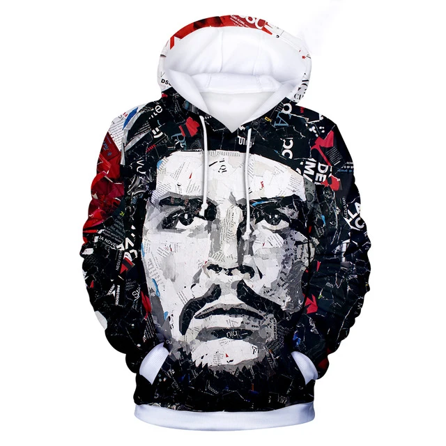 Толстовка Che Guevara с 3D-принтом для мужчин и женщин, Модный свитшот, Повседневная Худи оверсайз, детские пуловеры, спортивный костюм, одежда
Толстовка Che Guevara с 3D-принтом для мужчин и женщин, Модный свитшот, Повседневная Худи оверсайз, детские пуловеры, спортивный костюм, одежда