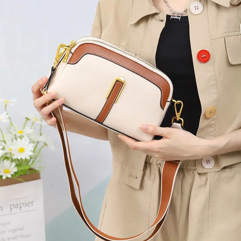 Genuine Leather Messenger Bag High Quality Ladies Handbags 2022 Luxury Women Shoulder Bag Small Crossbody Bags For Women Sac
Genuine Leather Messenger Bag High Quality Ladies Handbags 2022 Luxury Women Shoulder Bag Small Crossbody Bags For Women Sac
