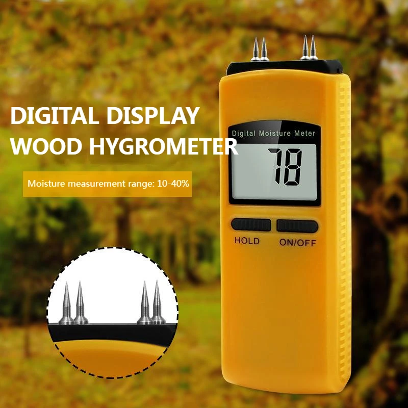 Wood Moisture Meter Wood Humidity Tester Hygrometer Timber Damp Detector Tree Density Digital Tester Humidity Measurement Tools
Wood Moisture Meter Wood Humidity Tester Hygrometer Timber Damp Detector Tree Density Digital Tester Humidity Measurement Tools