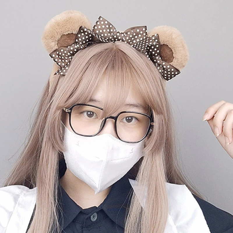 Sweet Women Washing Face Headband Easter Cosplay Bear Ear Hairband Plush Tiaras Drop Shipping
Sweet Women Washing Face Headband Easter Cosplay Bear Ear Hairband Plush Tiaras Drop Shipping