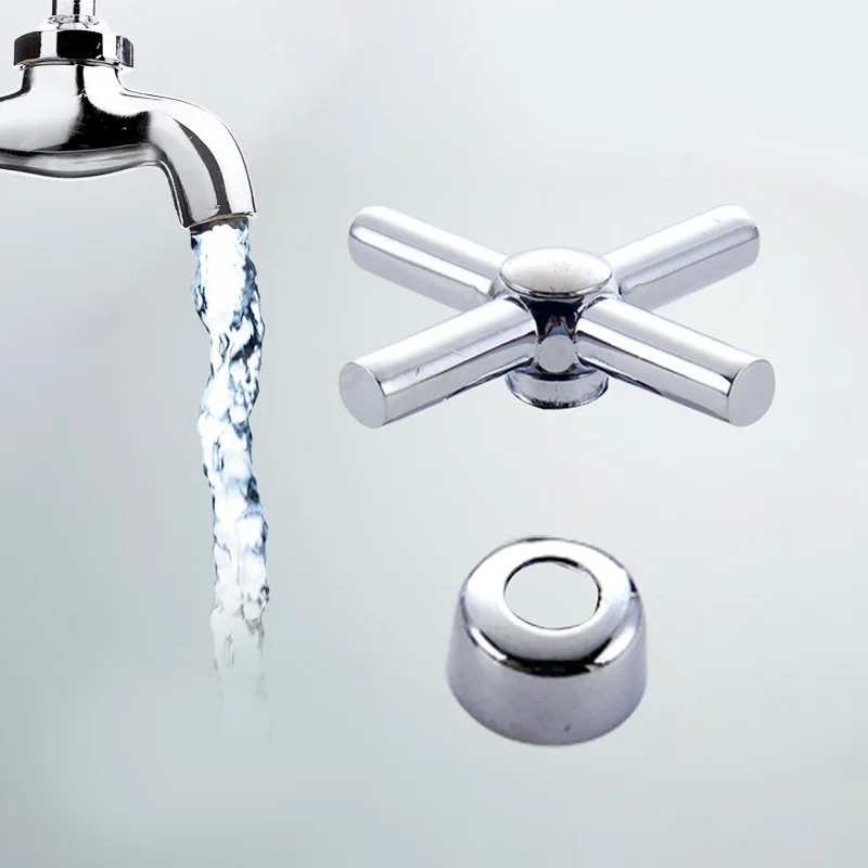 1 Set Double Valve Copper Handwheel Knob Cross Handle Universal Tap Handles Sink Faucet Kitchen Water Faucet Mixer Accessories
1 Set Double Valve Copper Handwheel Knob Cross Handle Universal Tap Handles Sink Faucet Kitchen Water Faucet Mixer Accessories
