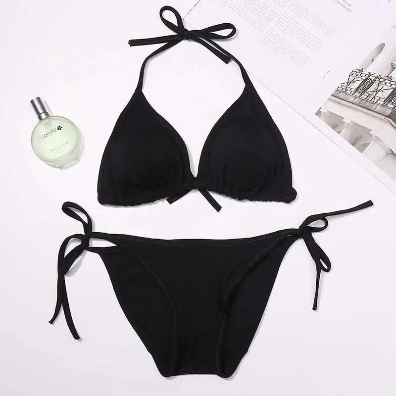 Summer Swimwear Women's Mini Bikini Swimwear Fashion Sexy Beautiful Back No Steel Ring Summer New Beach Hot Spring Swimwear
Summer Swimwear Women's Mini Bikini Swimwear Fashion Sexy Beautiful Back No Steel Ring Summer New Beach Hot Spring Swimwear