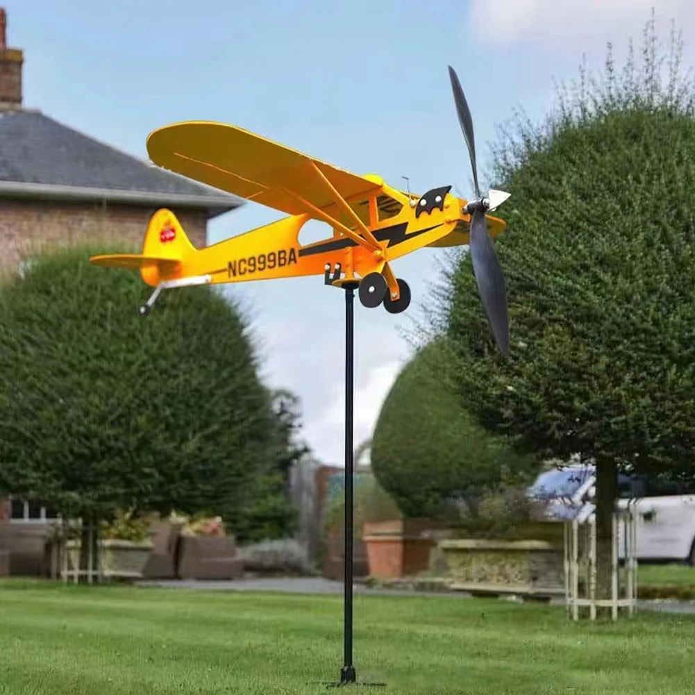 Model Wind Spinner Home Decor Plane Wind Chimes Metal Windmill Courtyard Art Craft Outdoor Garden Decoration
Model Wind Spinner Home Decor Plane Wind Chimes Metal Windmill Courtyard Art Craft Outdoor Garden Decoration