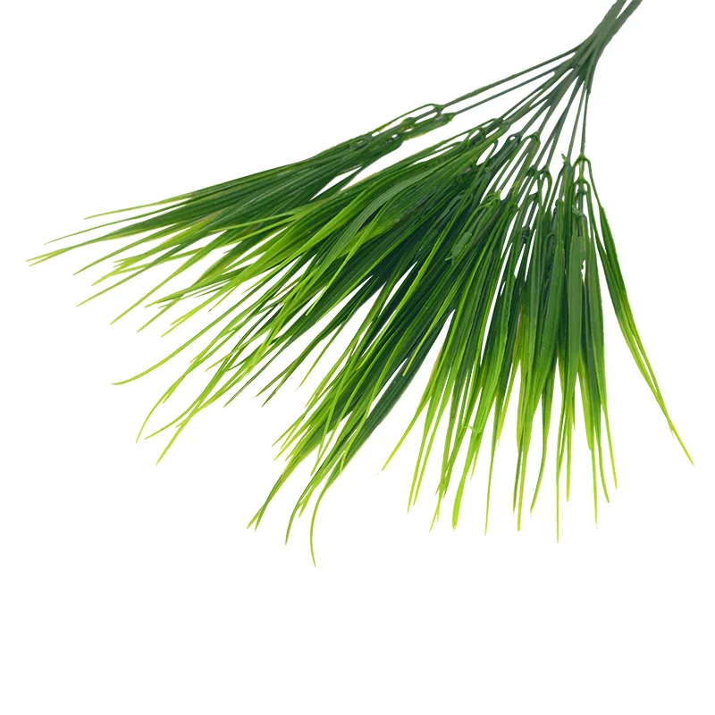 Artificial Plastic Green Grass Plant With 7 Branches Wedding Flower Arrangement Desktop Decor Grass For Home Garden Fake Plants
Artificial Plastic Green Grass Plant With 7 Branches Wedding Flower Arrangement Desktop Decor Grass For Home Garden Fake Plants