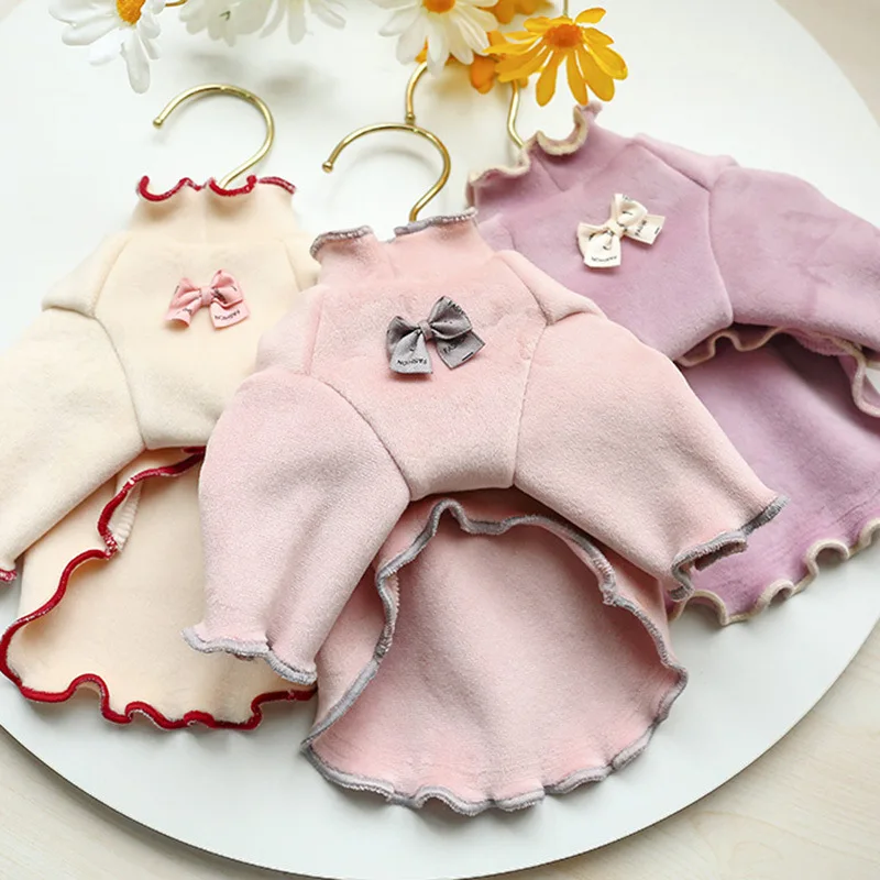 Dog Clothes Winter Clothes Pet Supplies Clothing Puppy Velvet Padded Bottoming Shirt Cat Spring and Autumn Small Dog Clothes
Dog Clothes Winter Clothes Pet Supplies Clothing Puppy Velvet Padded Bottoming Shirt Cat Spring and Autumn Small Dog Clothes