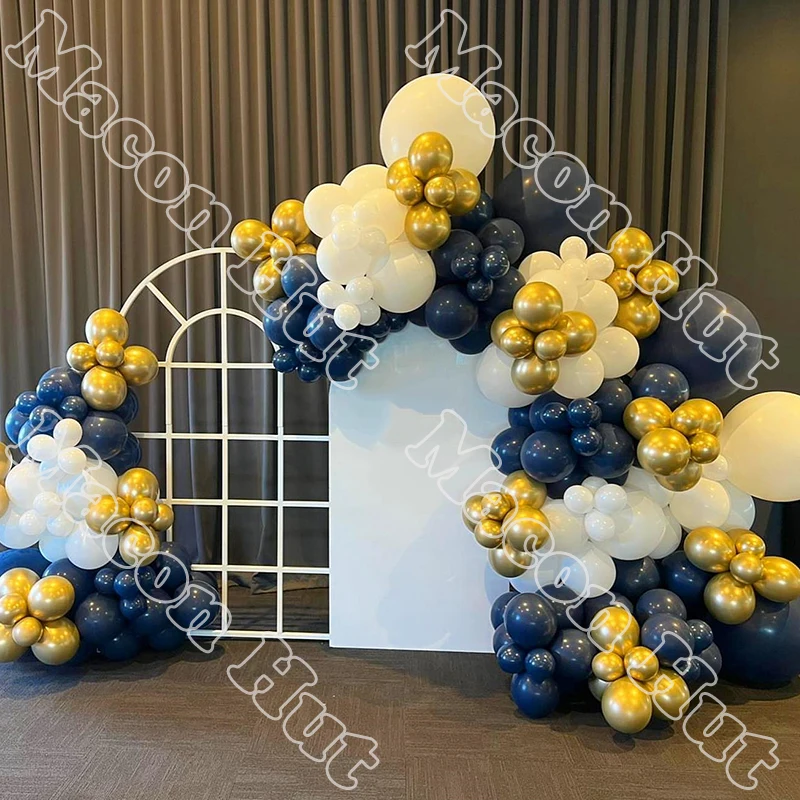 221pcs Golden Deep Blue Matte Latex Balloon Arch Birthday Wedding Party Background Baby Shower Atmosphere Decor Garland Kits
221pcs Golden Deep Blue Matte Latex Balloon Arch Birthday Wedding Party Background Baby Shower Atmosphere Decor Garland Kits