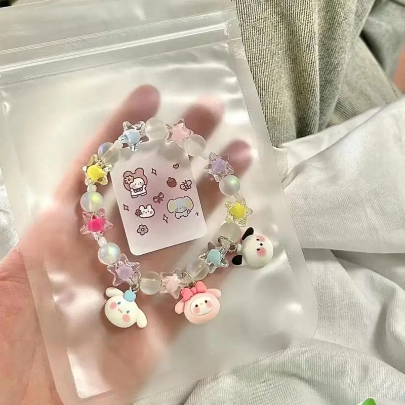 Kawaii Sanrio Hellokitty, браслет из бисера, мультяшный милый модный цветной браслет из бисера, подарок для девушки, подвеска
Kawaii Sanrio Hellokitty, браслет из бисера, мультяшный милый модный цветной браслет из бисера, подарок для девушки, подвеска