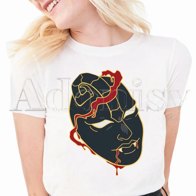 Jojo Bizarre Adventure New Women T-shirt Graphic Printed Female T Shirt Casual Harajuku Short Sleeves Kawaii Ladies Tshirts
Jojo Bizarre Adventure New Women T-shirt Graphic Printed Female T Shirt Casual Harajuku Short Sleeves Kawaii Ladies Tshirts