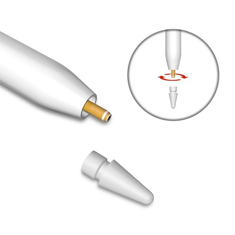 2Pcs Stylus Pencil Tips Replacement Compatible For Apple Pencil 1st & 2nd Generation For Apple Pencil Tip Nib Spare Replace
2Pcs Stylus Pencil Tips Replacement Compatible For Apple Pencil 1st & 2nd Generation For Apple Pencil Tip Nib Spare Replace