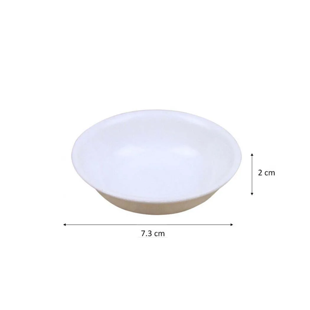 40pcs White Seasoning Sauce Dishes Butter Mustard Sushi Vinegar Soy Plastic Plate Bowl Kitchen Saucer For Restaurant Home Buffet
40pcs White Seasoning Sauce Dishes Butter Mustard Sushi Vinegar Soy Plastic Plate Bowl Kitchen Saucer For Restaurant Home Buffet