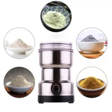 Electric Coffee Grinder Kitchen Cereals Nuts Beans Spices Grains Grinding Machine Multifunctional Home Coffe Grinder Machine