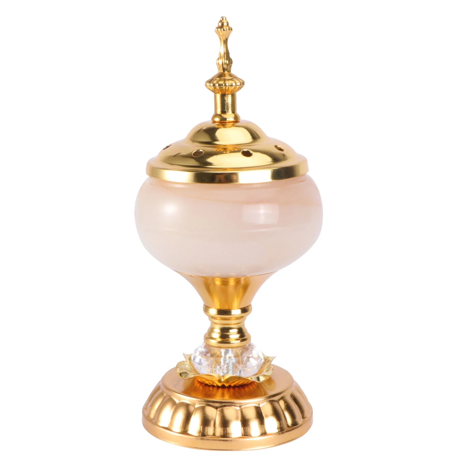 Burner Holder Bakhoor Charcoal Metal Brass Diffuser Stand Ceramic Bottle Stick Carved Portable Frankincense Cone Flowing Censer
Burner Holder Bakhoor Charcoal Metal Brass Diffuser Stand Ceramic Bottle Stick Carved Portable Frankincense Cone Flowing Censer