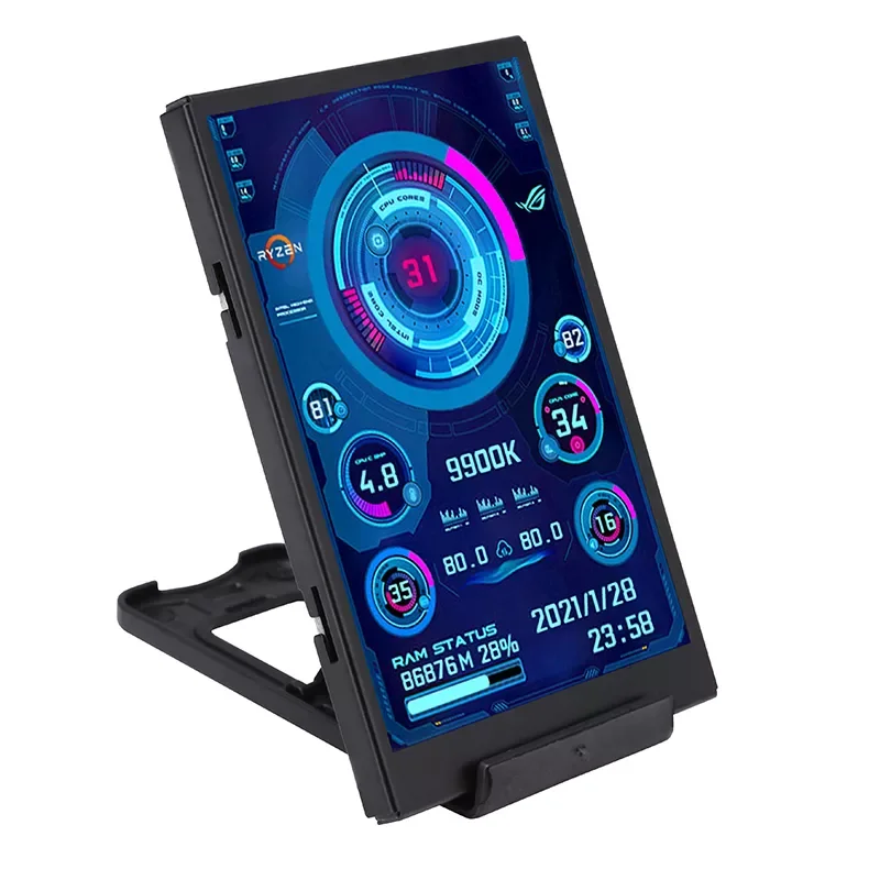 New 3.5 Inch IPS TYPE-C Secondary Screen Computer CPU GPU RAM HDD MonitorUSB Display For Freely AIDA64
New 3.5 Inch IPS TYPE-C Secondary Screen Computer CPU GPU RAM HDD MonitorUSB Display For Freely AIDA64
