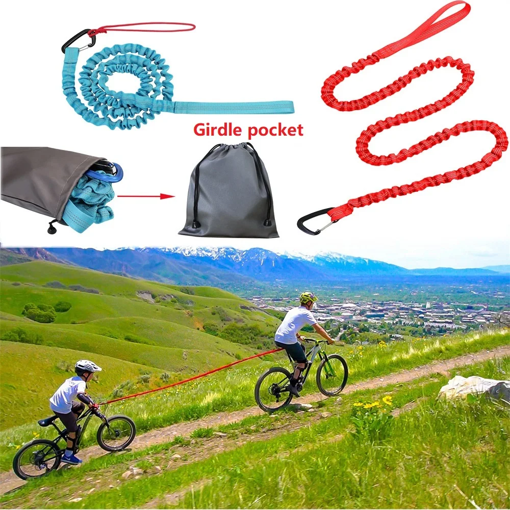 Tow Rope Bicycle Tow Bungee Child Cycling Stretch Pull Strap for Long Cycling Adventures Elastic Parent-Child Nylon Rope
Tow Rope Bicycle Tow Bungee Child Cycling Stretch Pull Strap for Long Cycling Adventures Elastic Parent-Child Nylon Rope