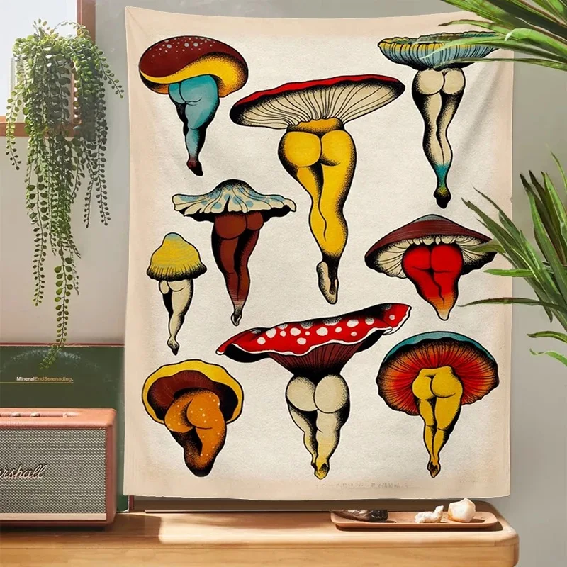 Botanical Cactus Tapestry Wall Hanging Sexy mushrooms girl Chart Hippie Bohemian Tapestries Psychedelic Witchcraft Home Decor
Botanical Cactus Tapestry Wall Hanging Sexy mushrooms girl Chart Hippie Bohemian Tapestries Psychedelic Witchcraft Home Decor