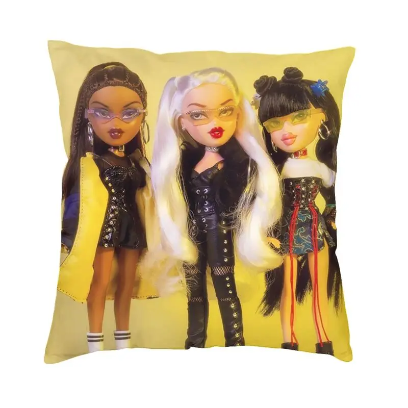 Aesthetic Bratz Bad Girls Club Pillow Covers Decoration Cute Cartoon Tv Movie Chair Cushion Square Pillowcase
Aesthetic Bratz Bad Girls Club Pillow Covers Decoration Cute Cartoon Tv Movie Chair Cushion Square Pillowcase
