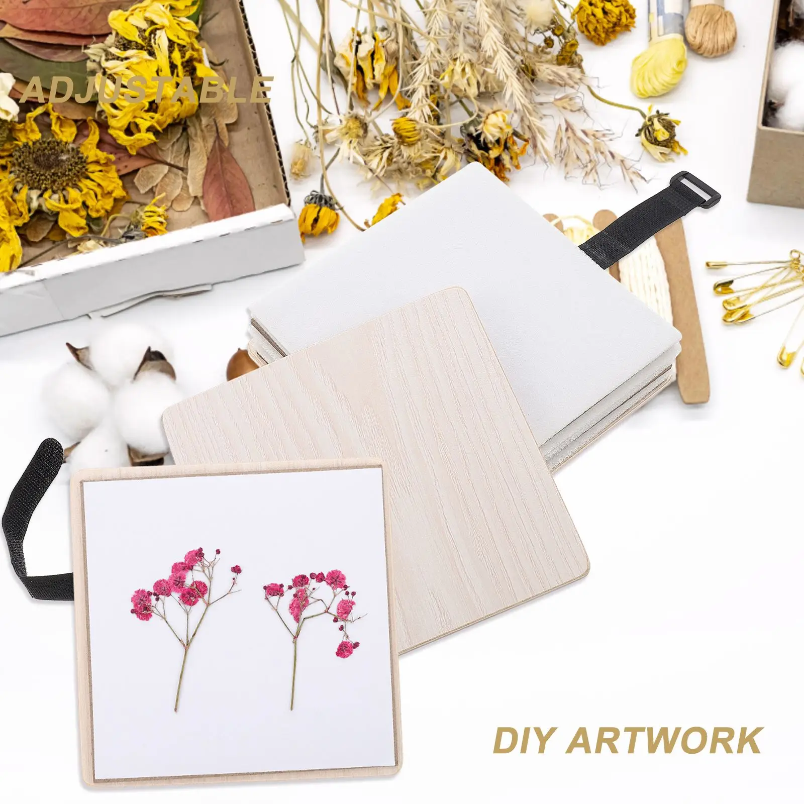1 Set of Fruit Flower Plant Leaf Press Set Plant Making Specimen DIY Embossing Plant DIY Dried Flower Fruit Plant Specimen Tools
1 Set of Fruit Flower Plant Leaf Press Set Plant Making Specimen DIY Embossing Plant DIY Dried Flower Fruit Plant Specimen Tools