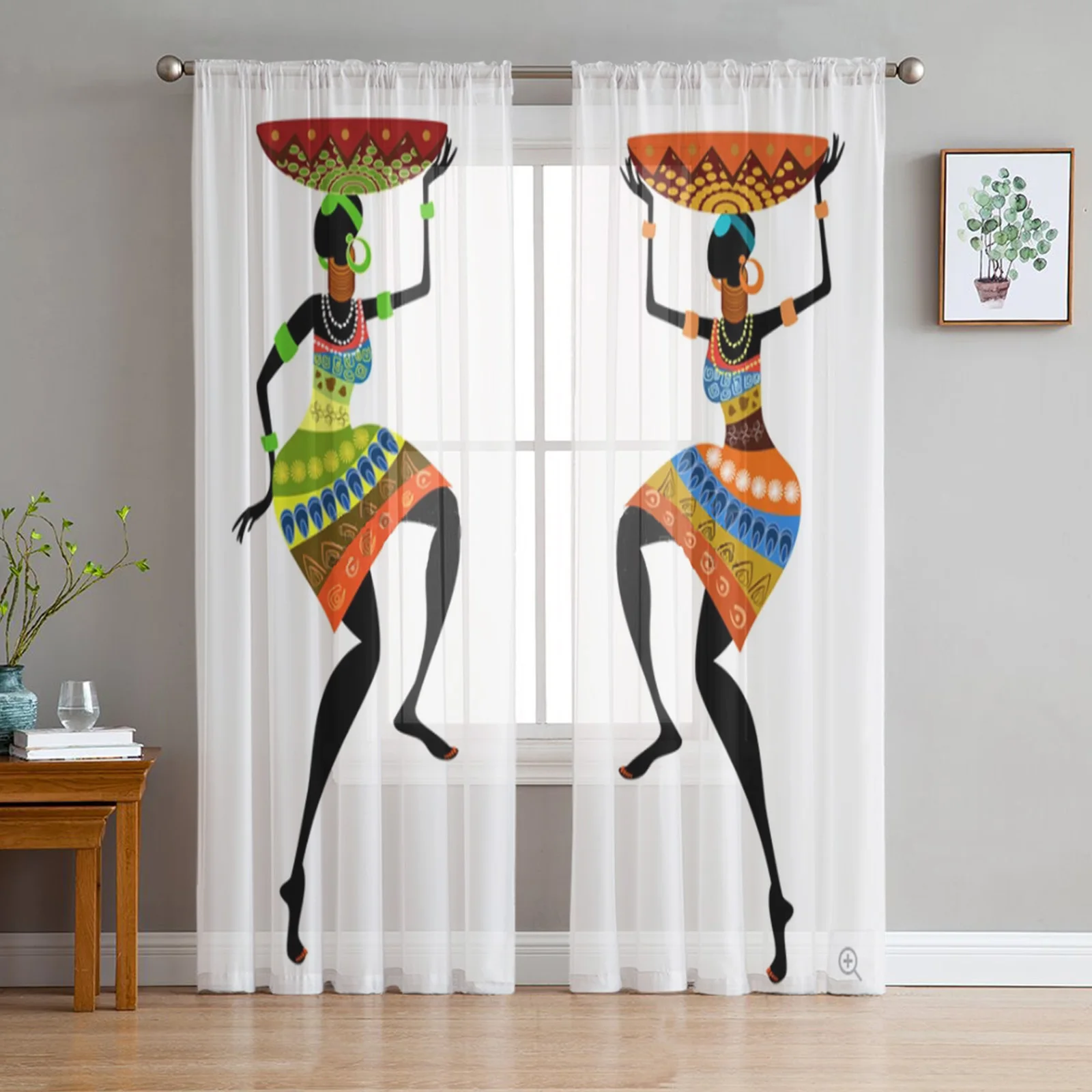 Ethnic African Woman Window Curtains Living Room Bedroom Kitchen Curtain For Children Drapes Window Treatment
Ethnic African Woman Window Curtains Living Room Bedroom Kitchen Curtain For Children Drapes Window Treatment