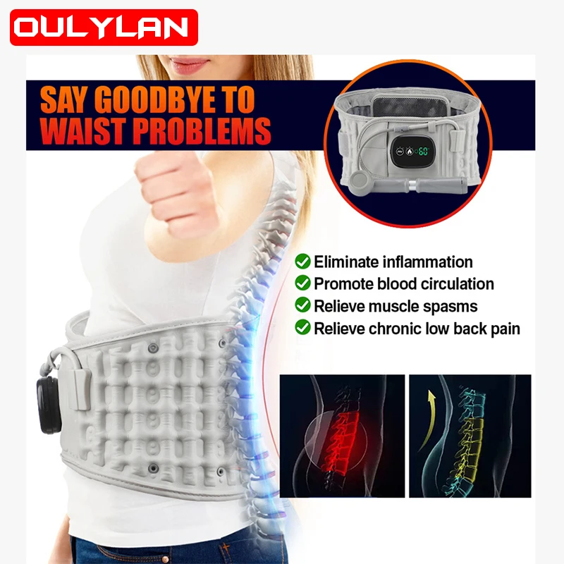 Electric Heating Belt Infrared Heating Waist Massager Electric Belt Vibration USB Charge Red Light Hot Compress Lumbar Back
Electric Heating Belt Infrared Heating Waist Massager Electric Belt Vibration USB Charge Red Light Hot Compress Lumbar Back