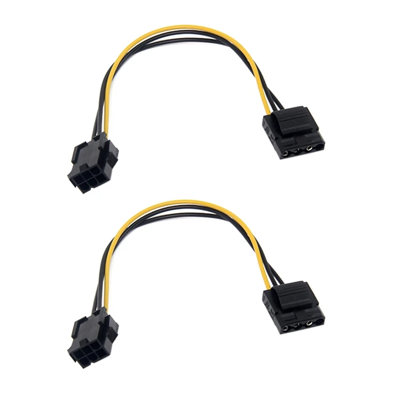 20 Pcs Molex To PCI-E Power Adapter IDE 4Pin 4 Pin Female To 6 Pin Female 6Pin Graphics Video Card Converter Cable
20 Pcs Molex To PCI-E Power Adapter IDE 4Pin 4 Pin Female To 6 Pin Female 6Pin Graphics Video Card Converter Cable