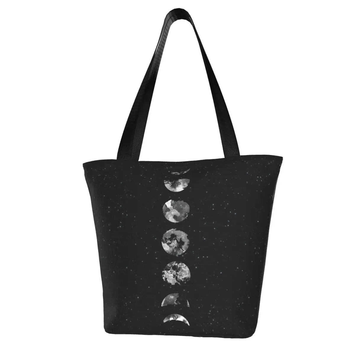 Сумка для покупок Moon Phase, вместительные Офисные Сумки из полиэстера, женские модные забавные сумки
Сумка для покупок Moon Phase, вместительные Офисные Сумки из полиэстера, женские модные забавные сумки
