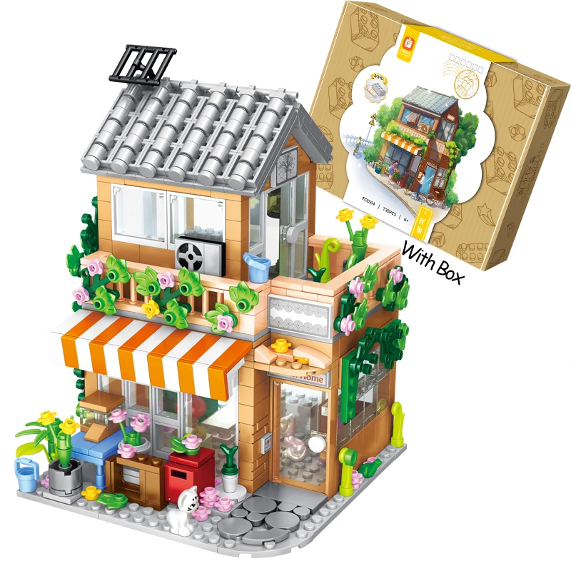 City Street View Tourist Holiday House Model Building Block Creative Pet Book Store Bricks With Light Sets Children Toys Gifts
City Street View Tourist Holiday House Model Building Block Creative Pet Book Store Bricks With Light Sets Children Toys Gifts