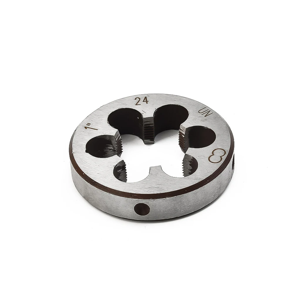 1pcs Brand New Metalworking Thread Die Threading Dies Alloy Tool Steel Cutting Metalwork Tool Thread Die Threading
1pcs Brand New Metalworking Thread Die Threading Dies Alloy Tool Steel Cutting Metalwork Tool Thread Die Threading