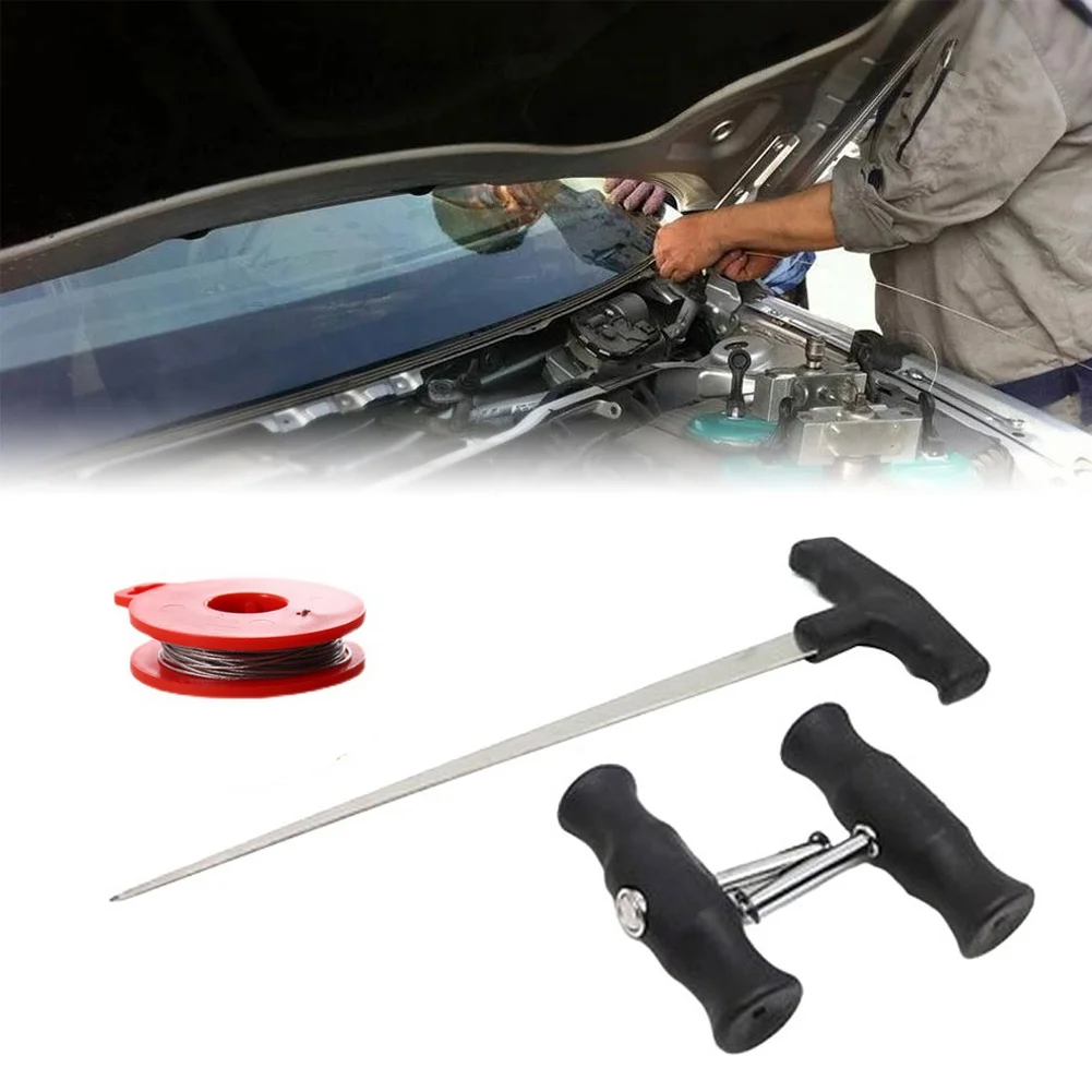 High Quality Car Windshield Removal Tool Car Repair Disassemble Tool Nonslip Portable Professional Glass Blade Steel Wire
High Quality Car Windshield Removal Tool Car Repair Disassemble Tool Nonslip Portable Professional Glass Blade Steel Wire