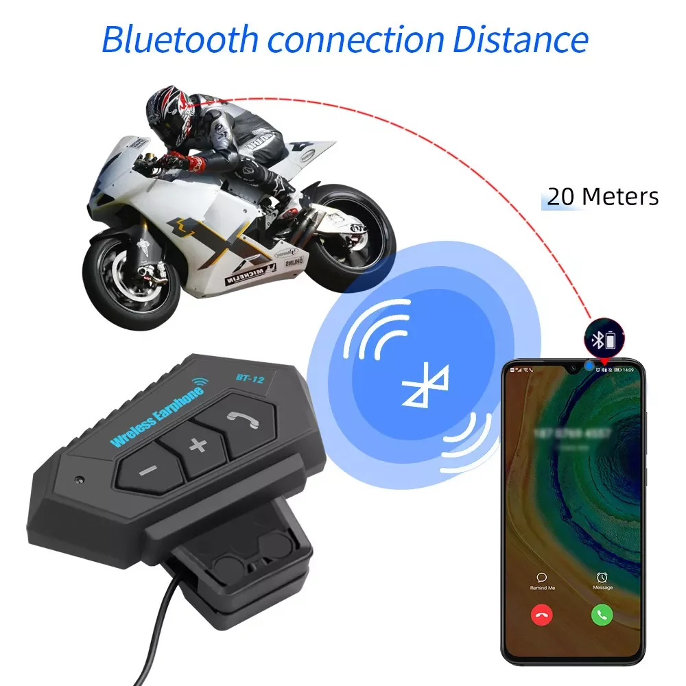 Headset Wireless Hands-free Phone Kit Motorcycle Headset Motorcycle Bluetooth 4.2 Helmet Intercom Interphone Music Player
Headset Wireless Hands-free Phone Kit Motorcycle Headset Motorcycle Bluetooth 4.2 Helmet Intercom Interphone Music Player