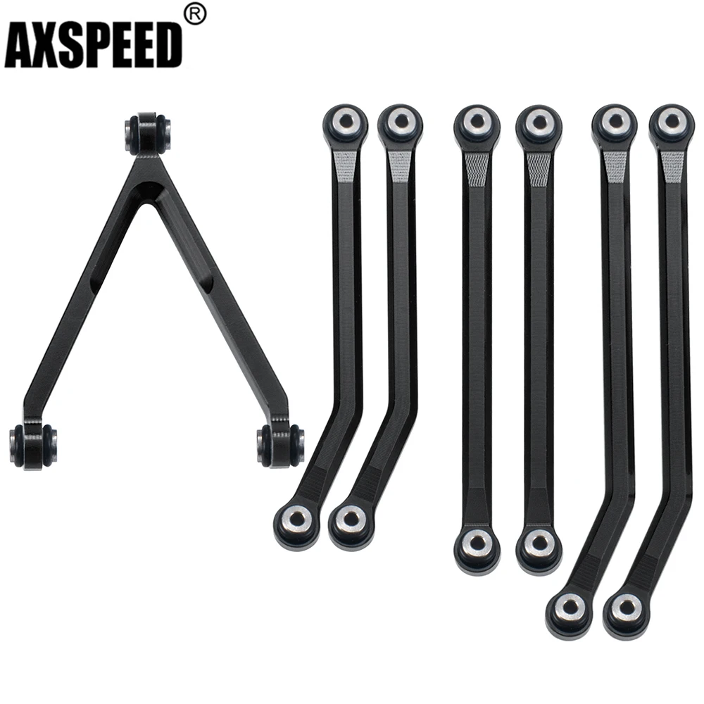AXSPEED алюминиевая Рулевая тяга, Тяговая тяга, укороченный комплект для 1/24 Axial SCX24 AXI00006 RC Гусеничный автомобиль, обновленные детали
AXSPEED алюминиевая Рулевая тяга, Тяговая тяга, укороченный комплект для 1/24 Axial SCX24 AXI00006 RC Гусеничный автомобиль, обновленные детали