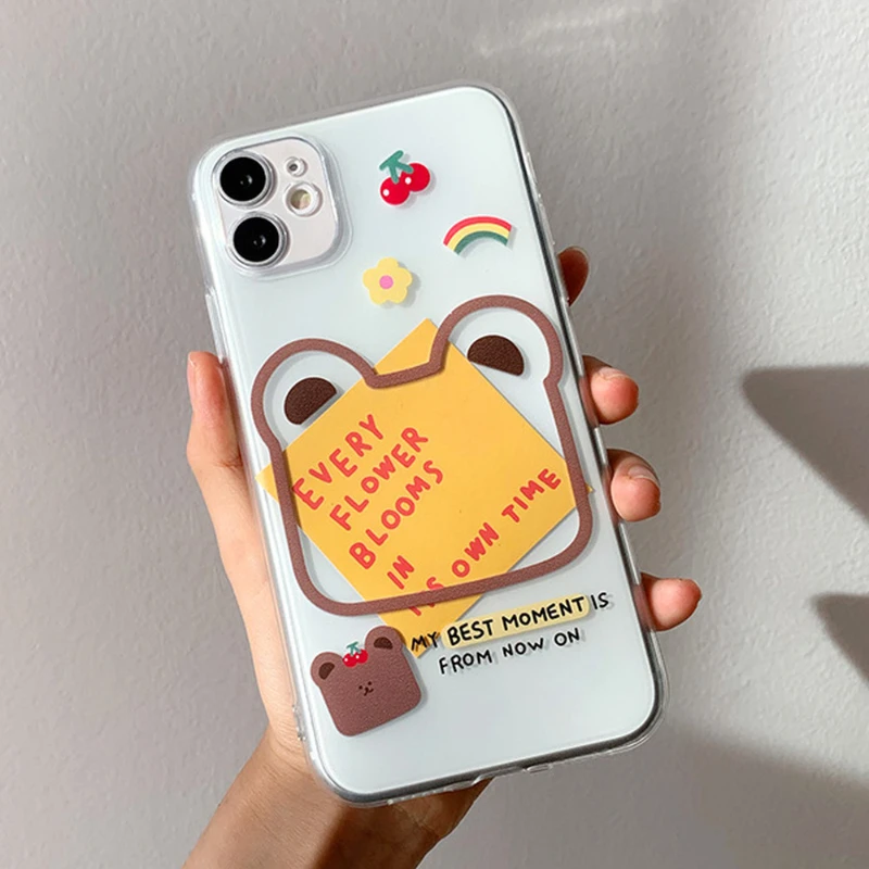 INS Cute Art Photo Frame Bear Clear Phone Case For iPhone 13 11 12 Pro Max MINI X XR XS Max 7 8 Plus Cartoon Silicone Soft Cover
INS Cute Art Photo Frame Bear Clear Phone Case For iPhone 13 11 12 Pro Max MINI X XR XS Max 7 8 Plus Cartoon Silicone Soft Cover