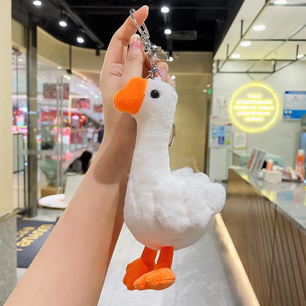 Cute Doll Key Ring Plushies PP Cotton Goose Doll Keychain Bag Hanging Ornament Cozy Touch Goose Keychain Girl Toy Gift
Cute Doll Key Ring Plushies PP Cotton Goose Doll Keychain Bag Hanging Ornament Cozy Touch Goose Keychain Girl Toy Gift