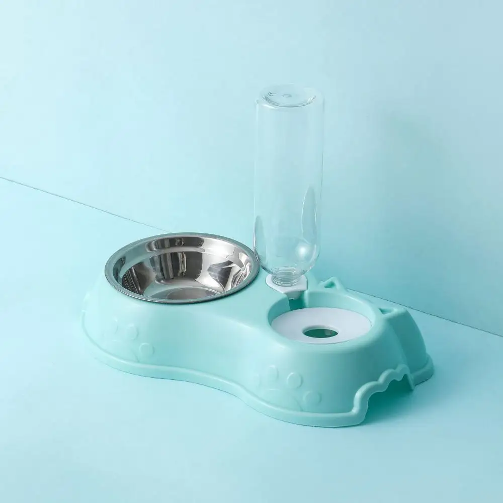 Pet Cat and Dog Double Bowl Automatic Drinking Water Feeder Plastic Stainless Steel Cat Bowl Universal Cat and Dog Tableware
Pet Cat and Dog Double Bowl Automatic Drinking Water Feeder Plastic Stainless Steel Cat Bowl Universal Cat and Dog Tableware