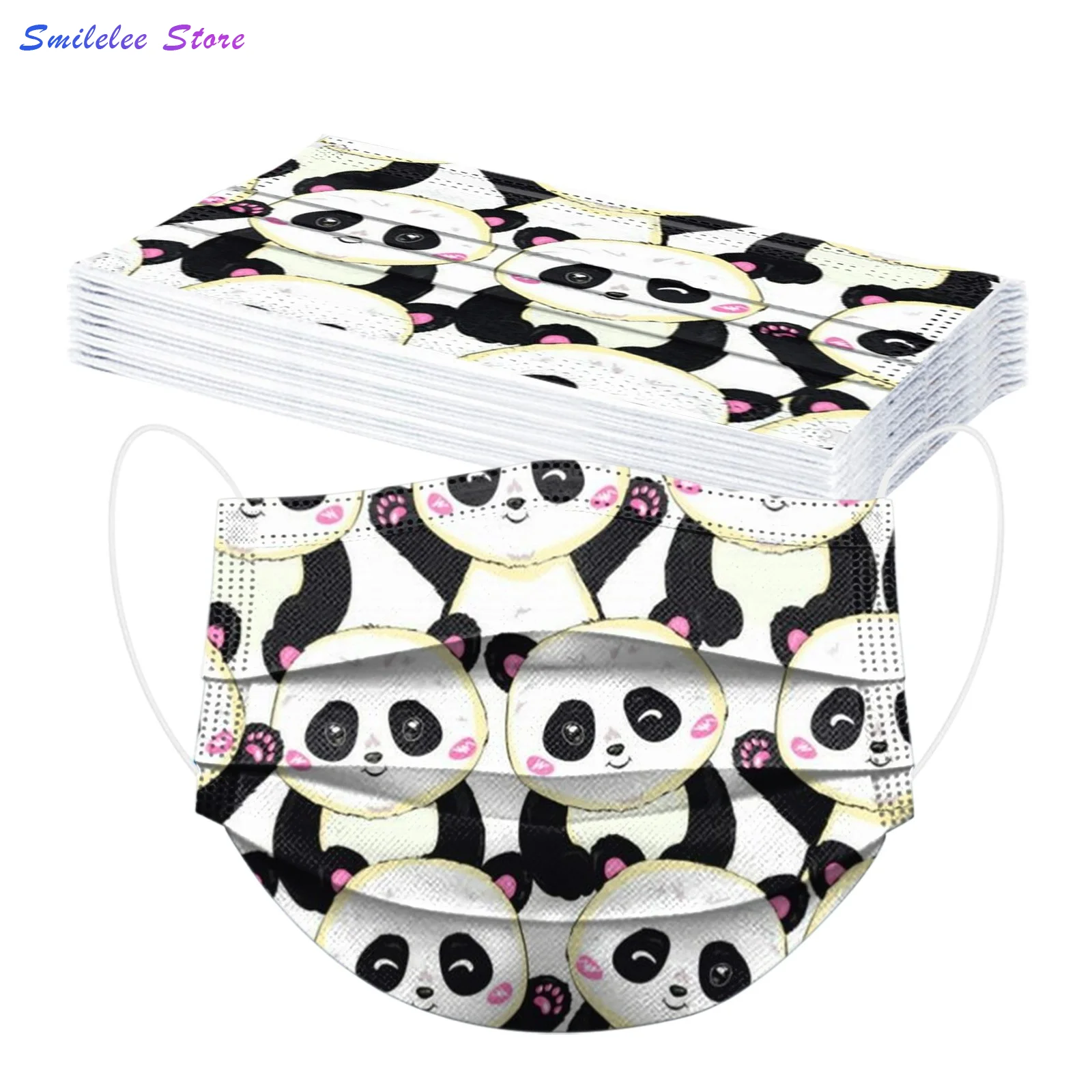 10pcs Adult's Mask Print Dustproof Disposable Face Mask Industrial 3ply Ear Loop Cosplay Kawaii Cartoon Panda Mascarillas
10pcs Adult's Mask Print Dustproof Disposable Face Mask Industrial 3ply Ear Loop Cosplay Kawaii Cartoon Panda Mascarillas