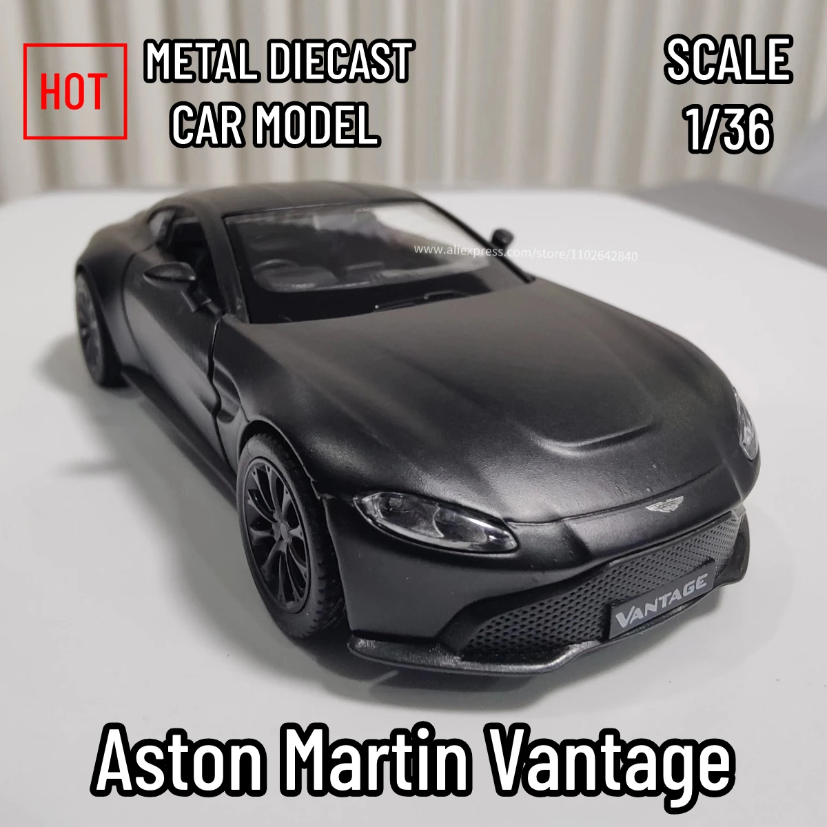 Масштаб 1/36 Реплика Aston Martin Vantage модель автомобиля масштаб литья под давлением коллекция автомобилей домашний декор интерьера Рождественский Подарок детская игрушка для мальчика
Масштаб 1/36 Реплика Aston Martin Vantage модель автомобиля масштаб литья под давлением коллекция автомобилей домашний декор интерьера Рождественский Подарок детская игрушка для мальчика