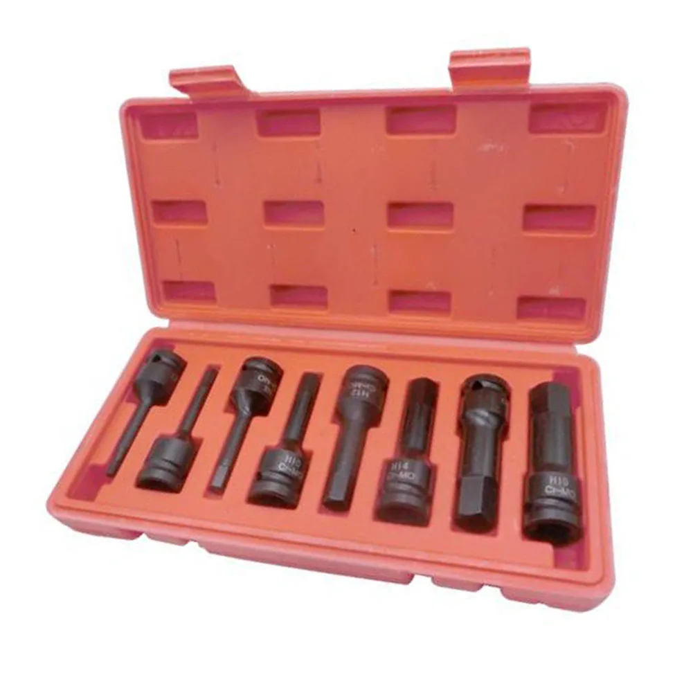 Adapter Socket Adapter Power Tools Socket Adapter 1/2 Inch 8pcs Pneumatic Wrench For1/2 Inch Square Head Wrench
Adapter Socket Adapter Power Tools Socket Adapter 1/2 Inch 8pcs Pneumatic Wrench For1/2 Inch Square Head Wrench