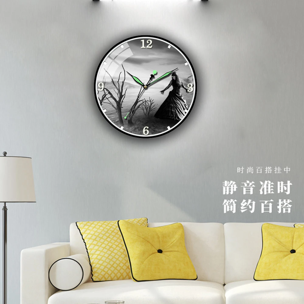 Dark Style Lonely Woman Luminous Acrylic Wall Clock Wall Clock Modern Design Living Room Clock Retro Wall Charts
Dark Style Lonely Woman Luminous Acrylic Wall Clock Wall Clock Modern Design Living Room Clock Retro Wall Charts