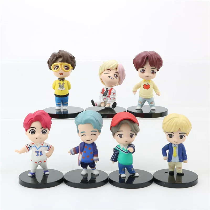 Kpop дом Bangtan Boys, Выдвижная мини-фигурка, настольная подставка, игрушки, мультяшный Q стиль JK, автомобильная подставка, Декор, 6,5 см, высокое каче...
Kpop дом Bangtan Boys, Выдвижная мини-фигурка, настольная подставка, игрушки, мультяшный Q стиль JK, автомобильная подставка, Декор, 6,5 см, высокое каче...