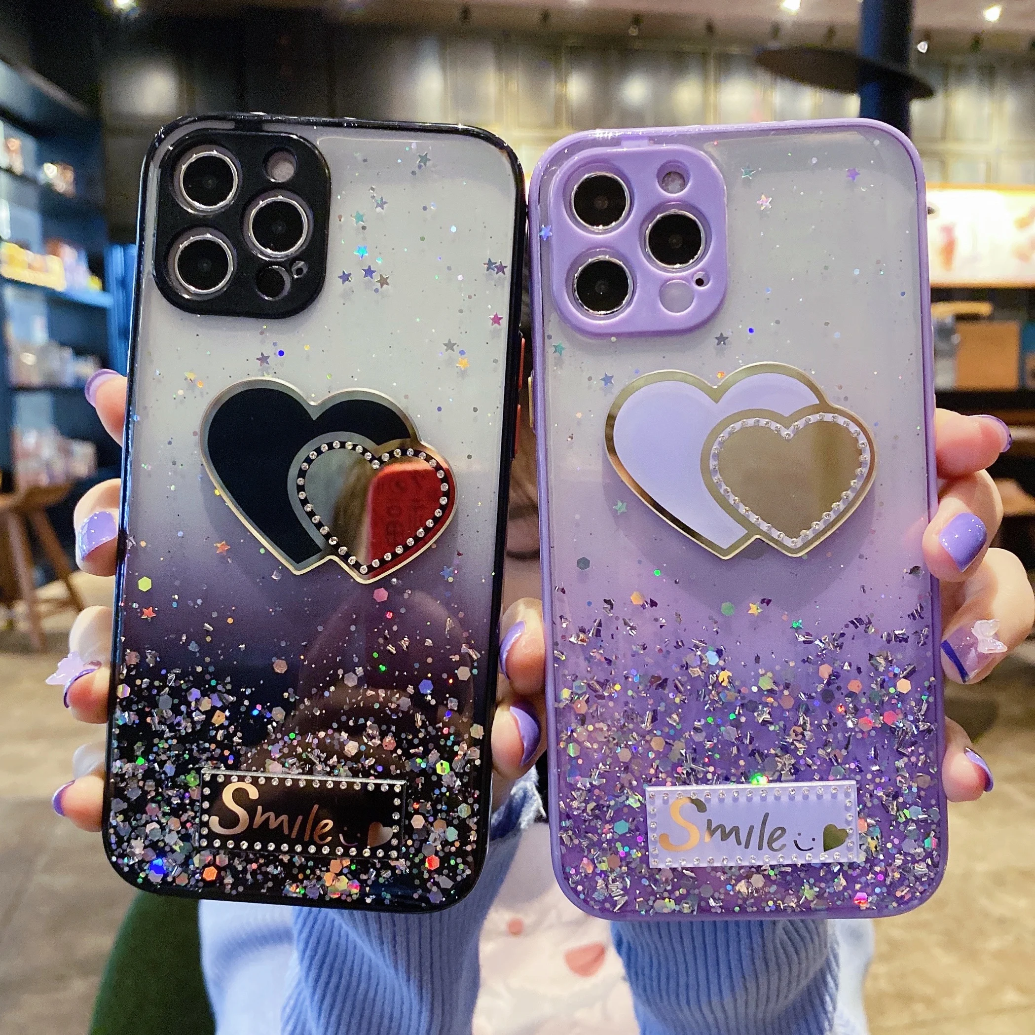 Gradient Glitter Case For Xiaomi Redmi K40 Pro Note 10 Lite 8Pro 9ProMax Poco F3 M3 X3 TPU Clear Back Cover Lovely Heart Star
Gradient Glitter Case For Xiaomi Redmi K40 Pro Note 10 Lite 8Pro 9ProMax Poco F3 M3 X3 TPU Clear Back Cover Lovely Heart Star